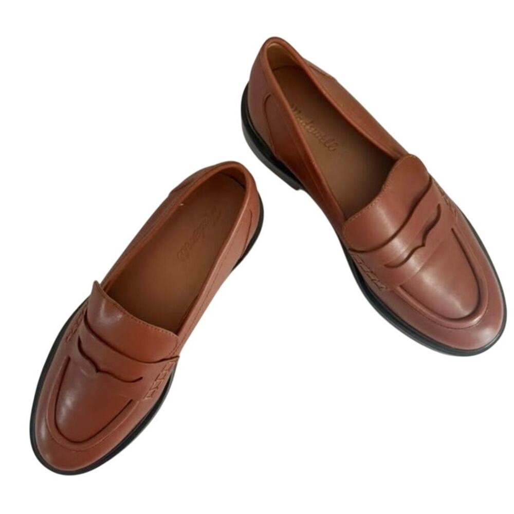 NWOT Madewell The Vernon Loafer in dried maple women's sz. 10